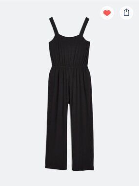 Market & Spruce Sleeveless Back Cutout Cropped Jumpsuit